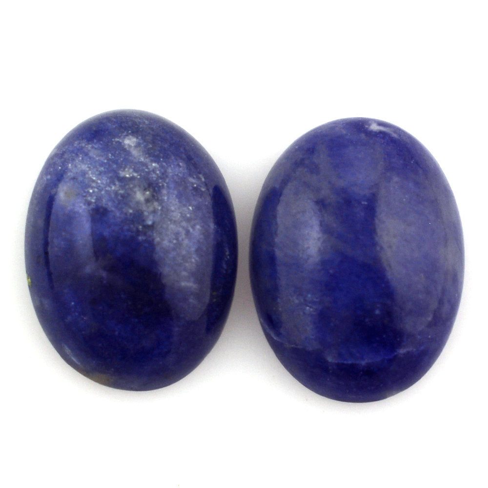 SODALITE OVAL CAB 16X12MM 6.58 Cts.