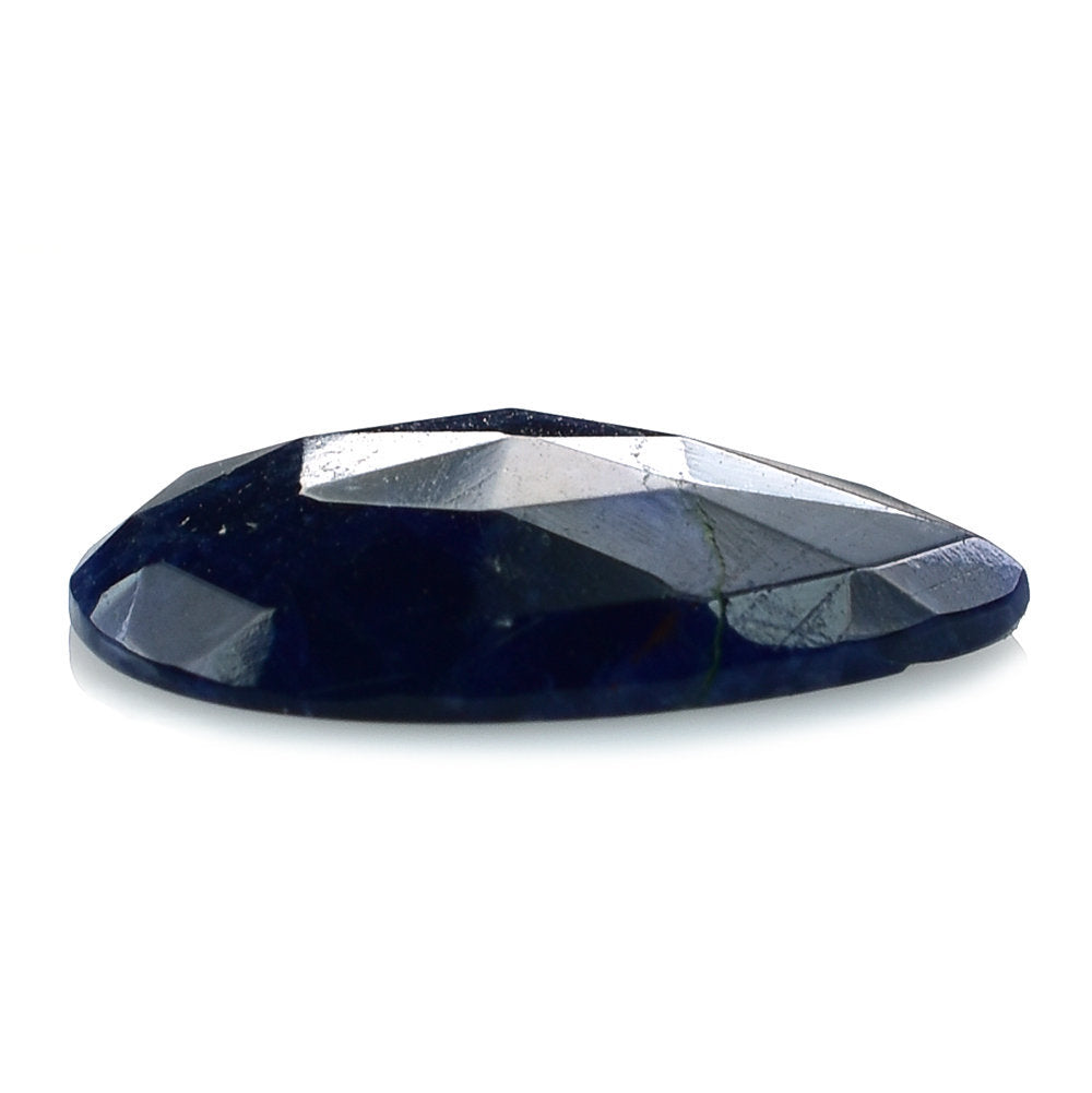 SODALITE ROSE CUT PEAR CAB 20X14MM 6.29 Cts.