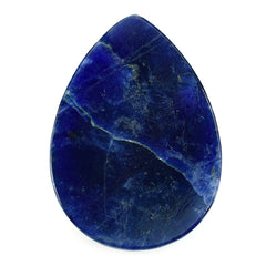 SODALITE ROSE CUT PEAR CAB 20X14MM 6.29 Cts.