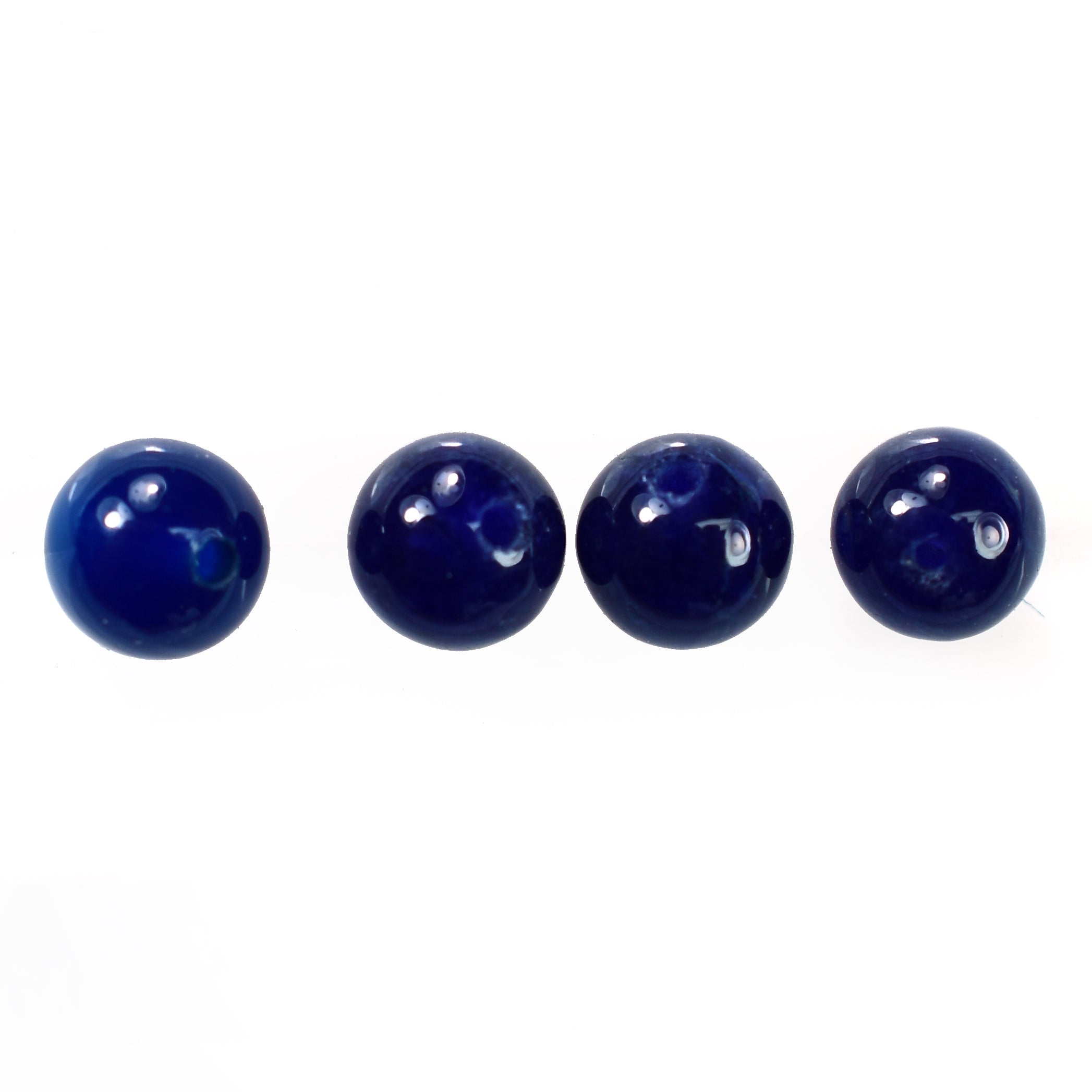 SODALITE PLAIN ROUND BALL (OPAQUE BLUE DARK) (CLEAN) 4.00 MM 0.43 CTS