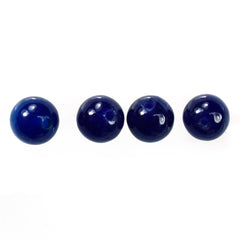 SODALITE PLAIN ROUND BALL (OPAQUE BLUE DARK) (CLEAN) 4.00 MM 0.43 CTS