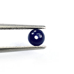 SODALITE PLAIN ROUND BALL (OPAQUE BLUE DARK) (CLEAN) 4.00 MM 0.43 CTS