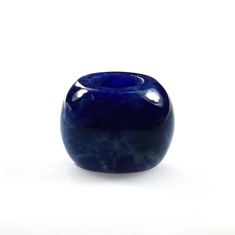 SODALITE ORGANIC ROUNDED BEADS 13.50 MM (FULL DRILL 6.00 MM) 10.42 CTS