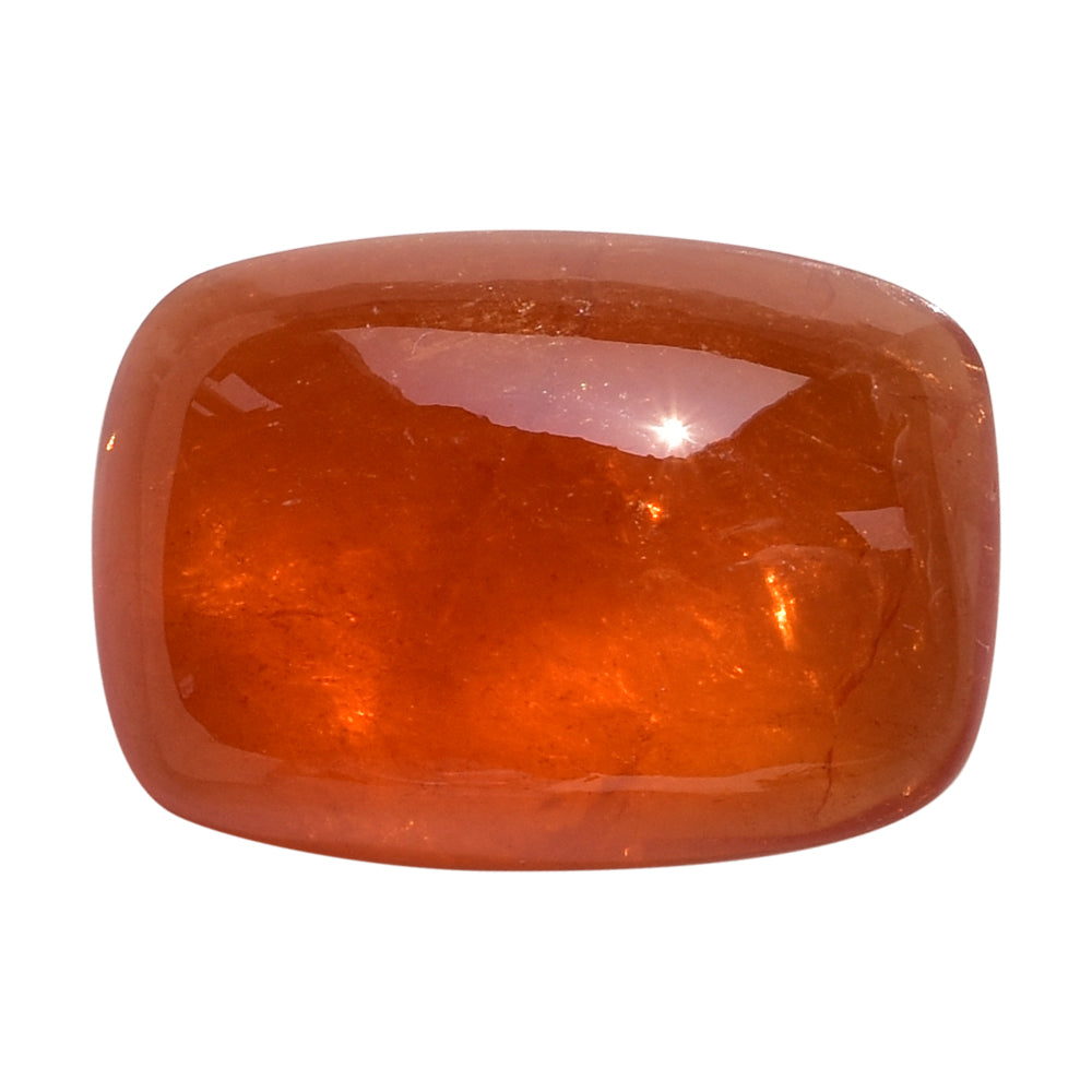 SPESSARITE PLAIN CUSHION CAB (AA/MILKY) 22.50X16.00 MM 33.05 Cts.