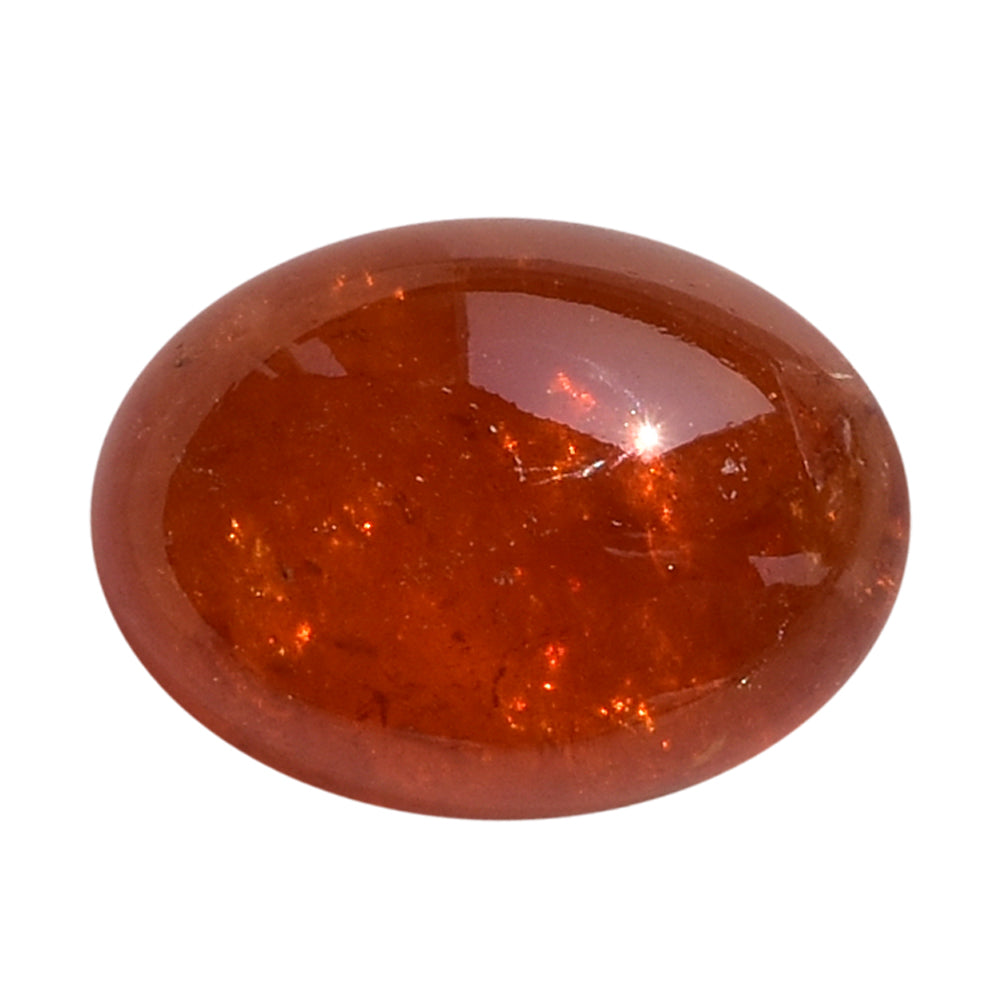 SPESSARITE PLAIN OVAL CAB (AA/MILKY) 13.50X10.00 MM 8.52 Cts.