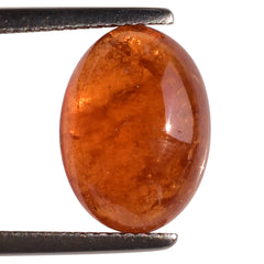 SPESSARITE PLAIN OVAL CAB (AA/MILKY) 13.50X10.00 MM 8.52 Cts.