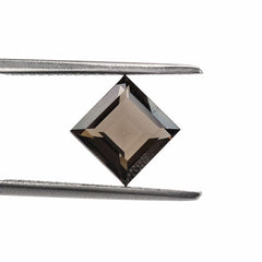 SMOKY QUARTZ CUT SQUARE 7MM 1.70Cts.