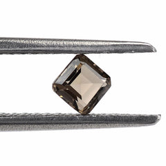 SMOKY QUARTZ CUT SQUARE-OCTAGON 3.50MM 0.24Cts.