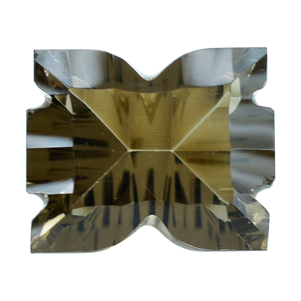 SMOKY QUARTZ CONCAVE BOW (DES#50) (MEDIUM) 11X9MM 4.34 Cts.