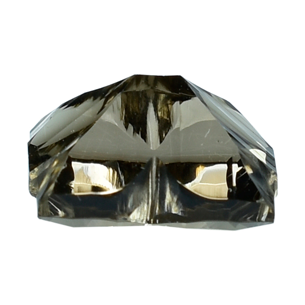 SMOKY QUARTZ CONCAVE BOW (DES#50) (MEDIUM) 11X9MM 4.34 Cts.