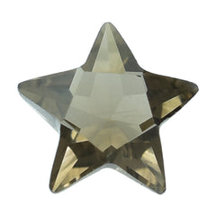 SMOKY QUARTZ CUT STAR (MEDIUM) 6MM (THICKNESS:-3.90-4.30MM) 0.61 Cts.