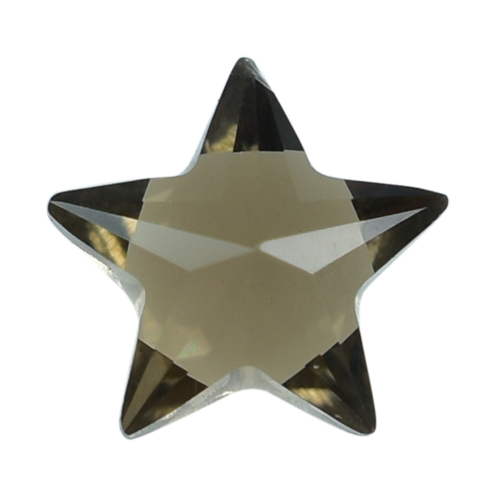 SMOKY QUARTZ CUT STAR (MEDIUM) 6MM (THICKNESS:-3.90-4.30MM) 0.61 Cts.