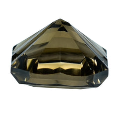 SMOKY QUARTZ ASSCHER CUT SQUARE-OCTAGON (DES#139) 15MM 14.05 Cts.