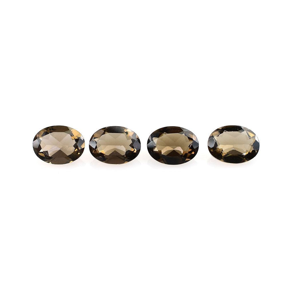 SMOKY QUARTZ CUT OVAL (MEDIUM/CLEAN) 8X6MM 1.03 Cts.