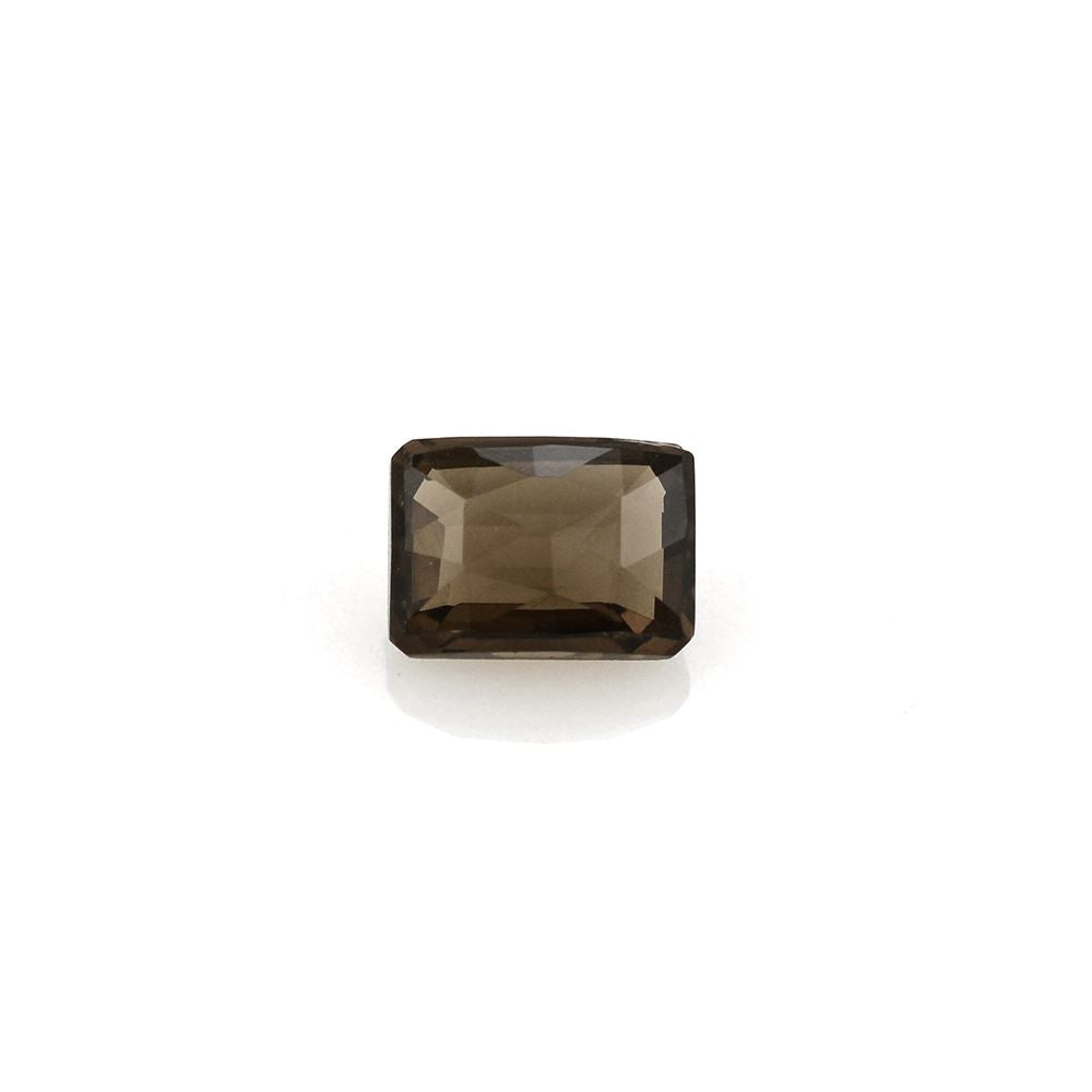 SMOKY QUARTZ ROSE CUT OCTAGON 7X5MM 1.10 Cts.