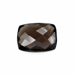 SMOKY QUARTZ BRIOLETTE CUSHION 16X12MM 9.33 Cts.