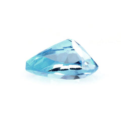 SWISS BLUE TOPAZ CUT PEAR 6X4MM 0.53 Cts.