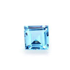 SWISS BLUE TOPAZ CUT SQUARE 3MM 0.20 Cts.