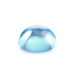 SWISS BLUE TOPAZ ROUND CAB 6MM 1.13 Cts.