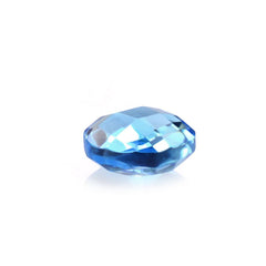 SWISS BLUE TOPAZ BRIOLETTE ROUND 5MM 0.67 Cts.