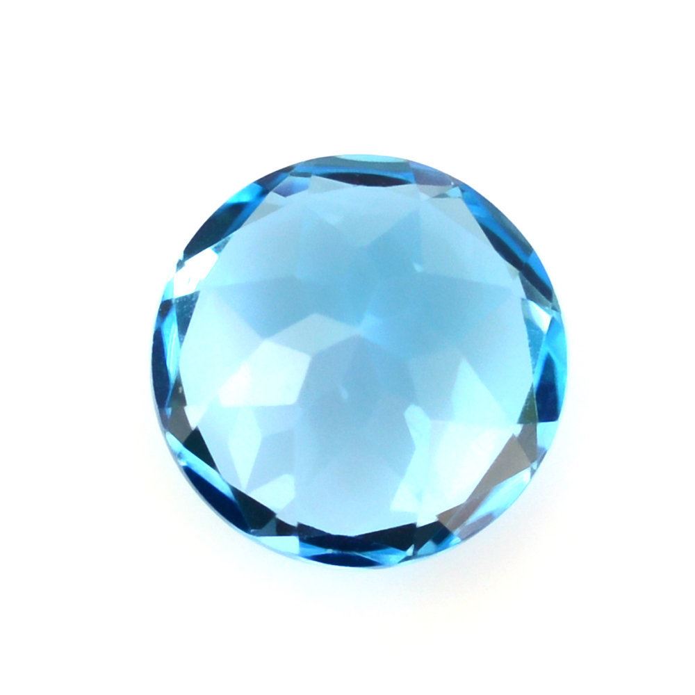 SWISS BLUE TOPAZ CUT ROUND 7.50MM 1.94 Cts.