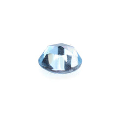 SWISS BLUE TOPAZ ROSE CUT ROUND CAB 3MM (BLUE/CLEAN) 0.11 Cts.