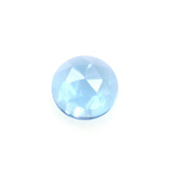 SWISS BLUE TOPAZ ROSE CUT ROUND 4MM 0.27 Cts.