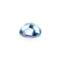 SWISS BLUE TOPAZ ROSE CUT ROUND 4MM 0.27 Cts.