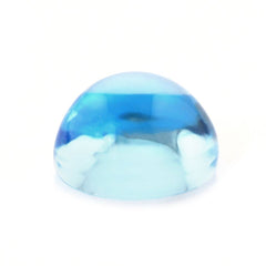 SWISS BLUE TOPAZ ROUND CAB (BABY) (SI) 6MM 1.40 Cts.