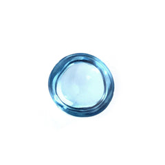 SWISS BLUE TOPAZ ROUND CAB 4.50MM 0.43 Cts.
