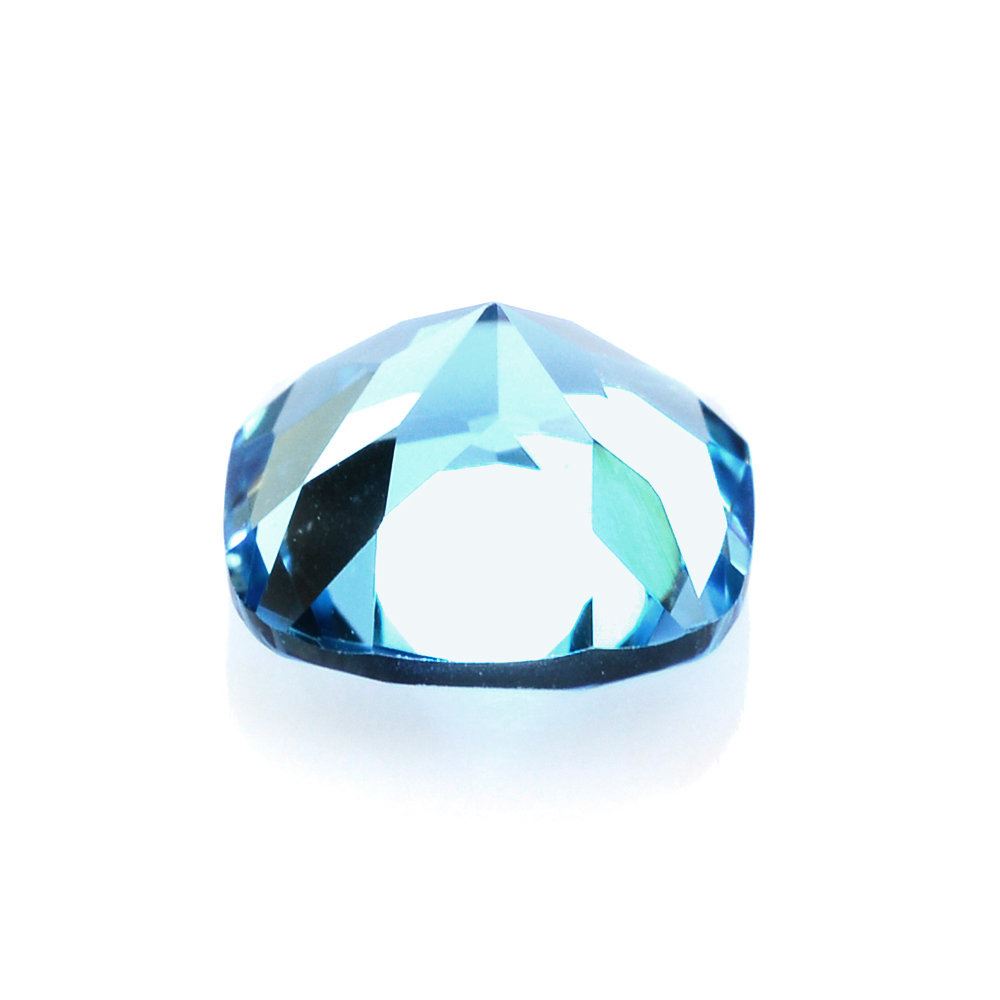 SWISS BLUE TOPAZ CUT CUSHION 7MM 1.73 Cts.