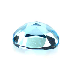 SWISS BLUE TOPAZ CUT CUSHION (LITE) 10X8MM 3.60 Cts.