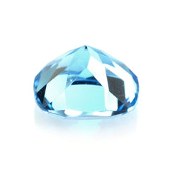 SWISS BLUE TOPAZ CUT CUSHION 8MM 2.65 Cts.