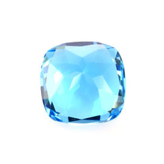 SWISS BLUE TOPAZ CUT CUSHION 8MM 2.65 Cts.
