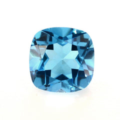 SWISS BLUE TOPAZ CUT CUSHION 7.50MM 2.30 Cts.