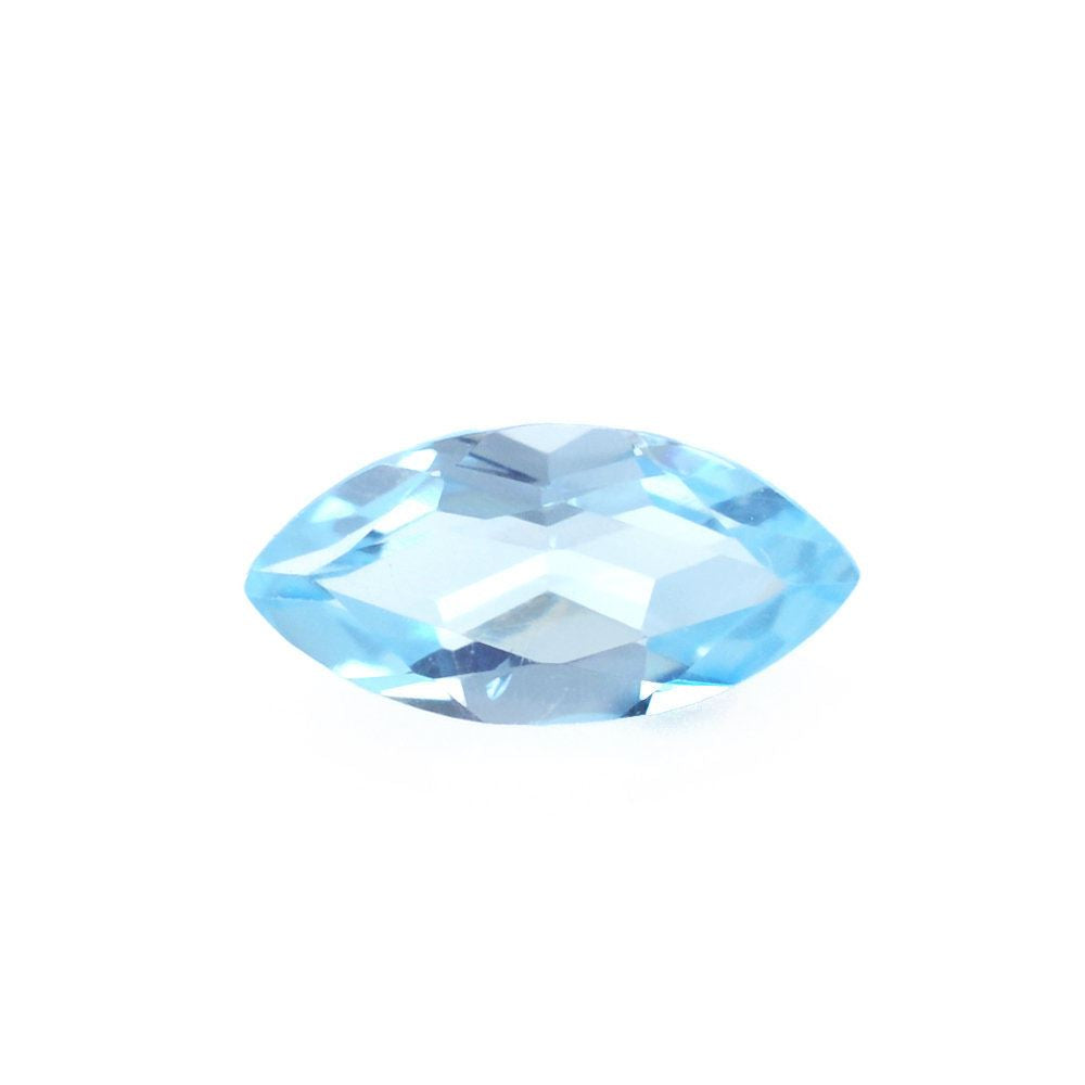SWISS BLUE TOPAZ CUT MARQUISE 6X3MM 0.28 Cts.