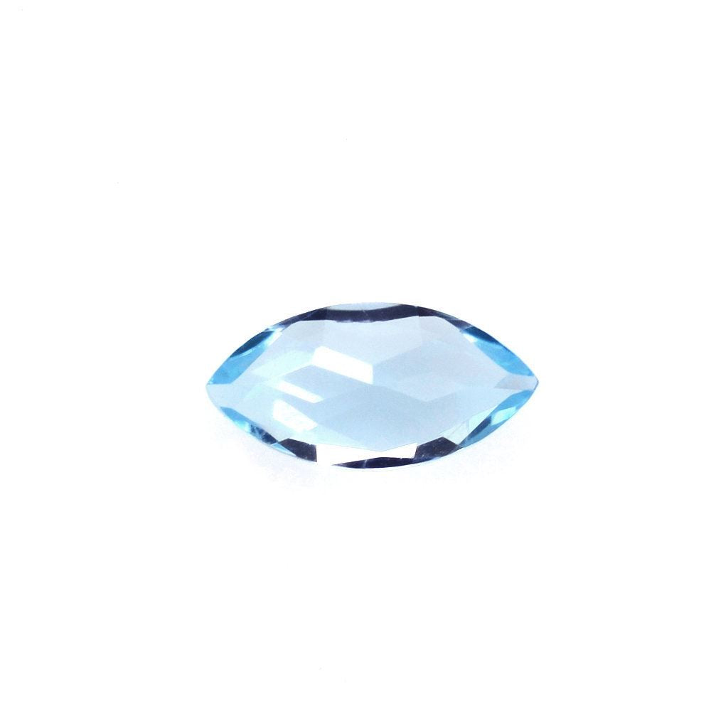 SWISS BLUE TOPAZ CUT MARQUISE 6X3MM 0.28 Cts.