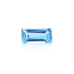 SWISS BLUE TOPAZ CUT BAGUETTE 3.80X1.90MM 0.15 Cts.