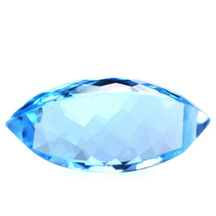 SWISS BLUE TOPAZ MARQUISE CHOPASA (FULL DRILL) (DES#12) 16X7MM 7.63 Cts.