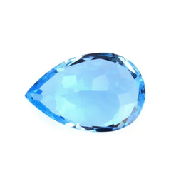SWISS BLUE TOPAZ CUT PEAR 9X6MM 1.49 Cts.