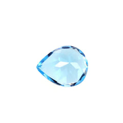 SWISS BLUE TOPAZ CUT PEAR 5X4MM 0.41 Cts.