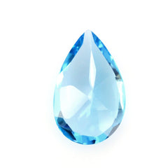 SWISS BLUE TOPAZ CUT PEAR 8X5MM 0.90 Cts.