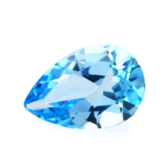 SWISS BLUE TOPAZ CUT PEAR 9X6MM (BLUE/CLEAN) 1.37 Cts.