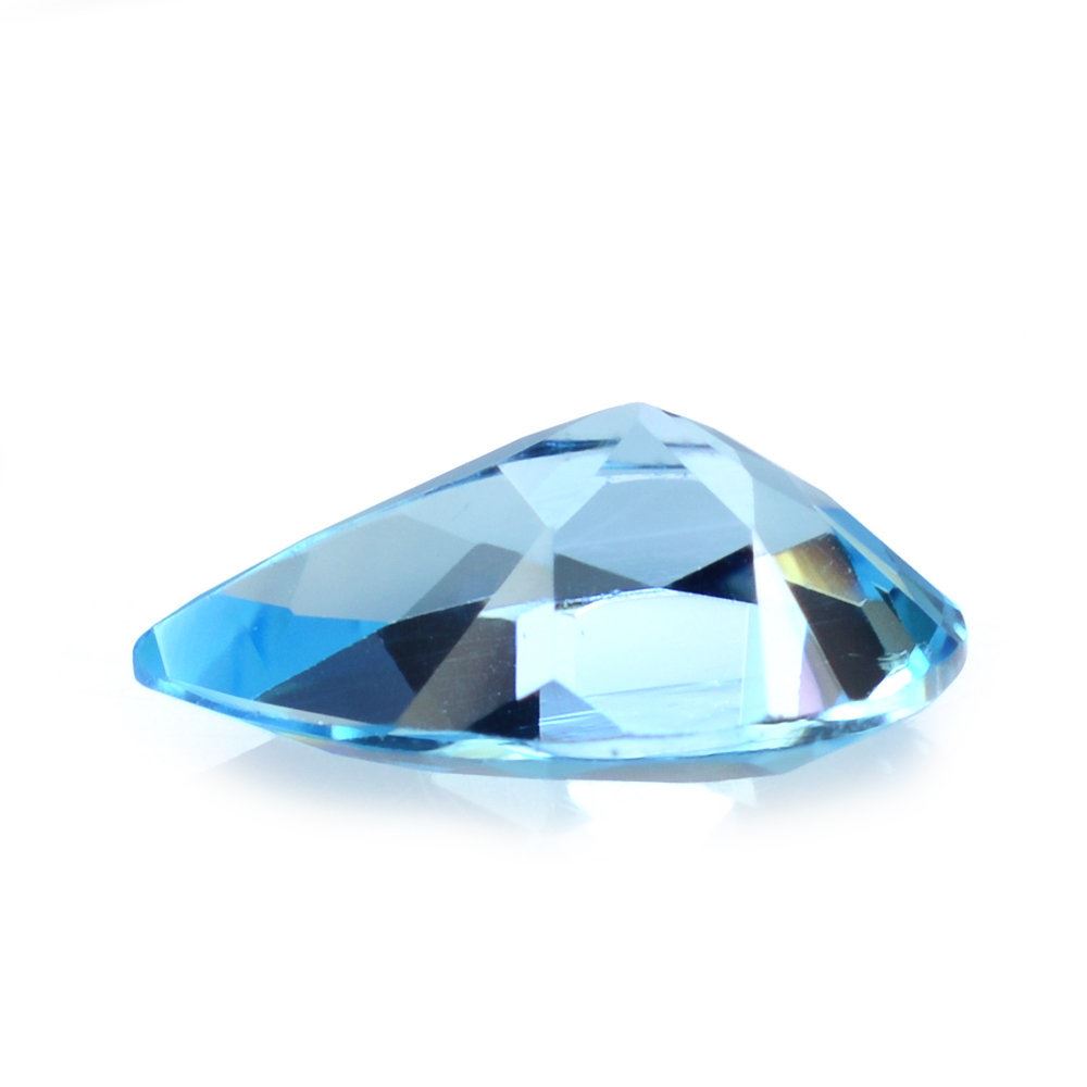 SWISS BLUE TOPAZ CUT PEAR 9X6MM (BLUE/CLEAN) 1.37 Cts.