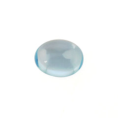 SWISS BLUE TOPAZ OVAL CAB 4X3MM 0.23 Cts.