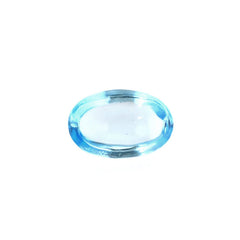 SWISS BLUE TOPAZ OVAL CAB 6X4MM 0.50 Cts.