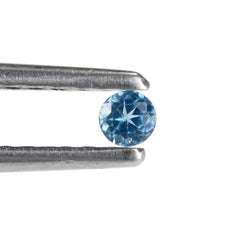 SWISS BLUE TOPAZ CUT ROUND (BLUE/CLEAN) 2.50MM 0.08 Cts.