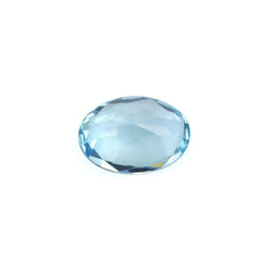 SWISS BLUE TOPAZ CUT OVAL (TOP) 7X5MM 0.89 Cts.