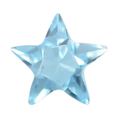 SWISS BLUE TOPAZ CUT STAR 4MM (TH.2.60-3.00MM) 0.25 Cts.