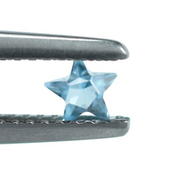 SWISS BLUE TOPAZ CUT STAR 4MM (TH.2.60-3.00MM) 0.25 Cts.